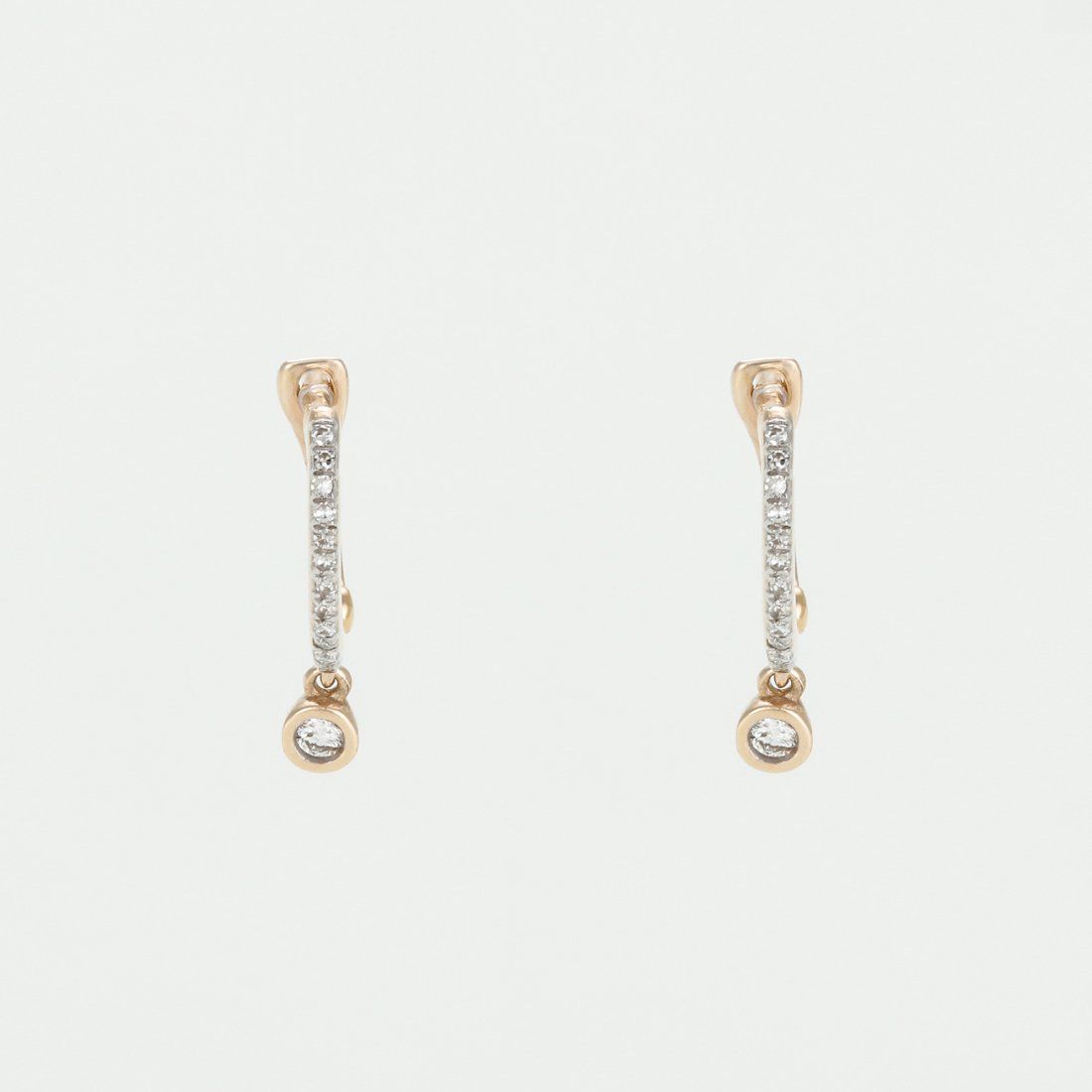 Diamanta - Boucles d'oreilles 'Créoles Charms' pour Femmes