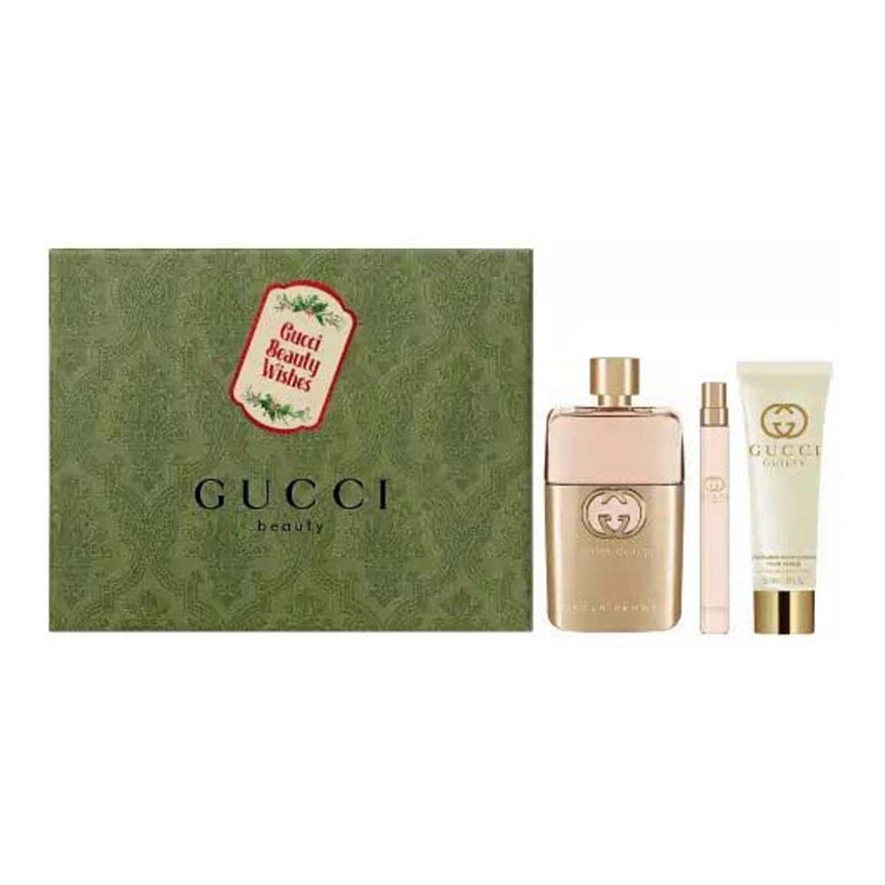 Gucci - Coffret de parfum 'Guilty Pour Femme' - 3 Pièces