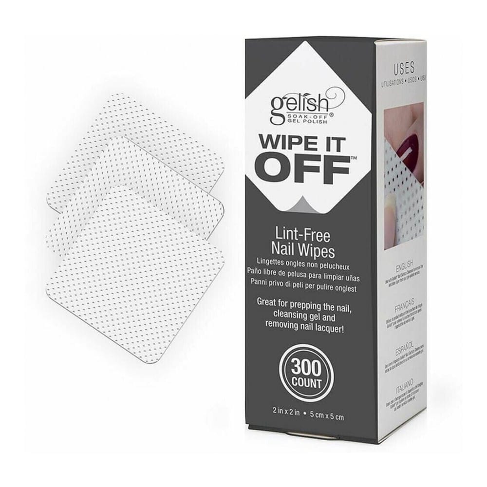 Morgan Taylor - Lingettes de dissolvant 'Wipe It Off Lint Free' - 300 Pièces