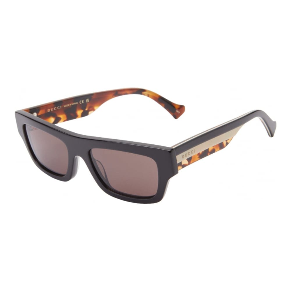 Gucci - '55mm Rectangular Sunglasses' pour Hommes