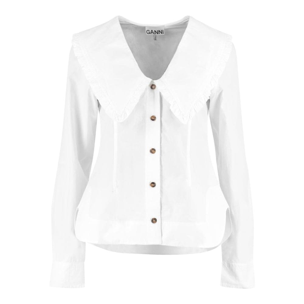 Ganni - Chemise 'Maxi Collar' pour Femmes