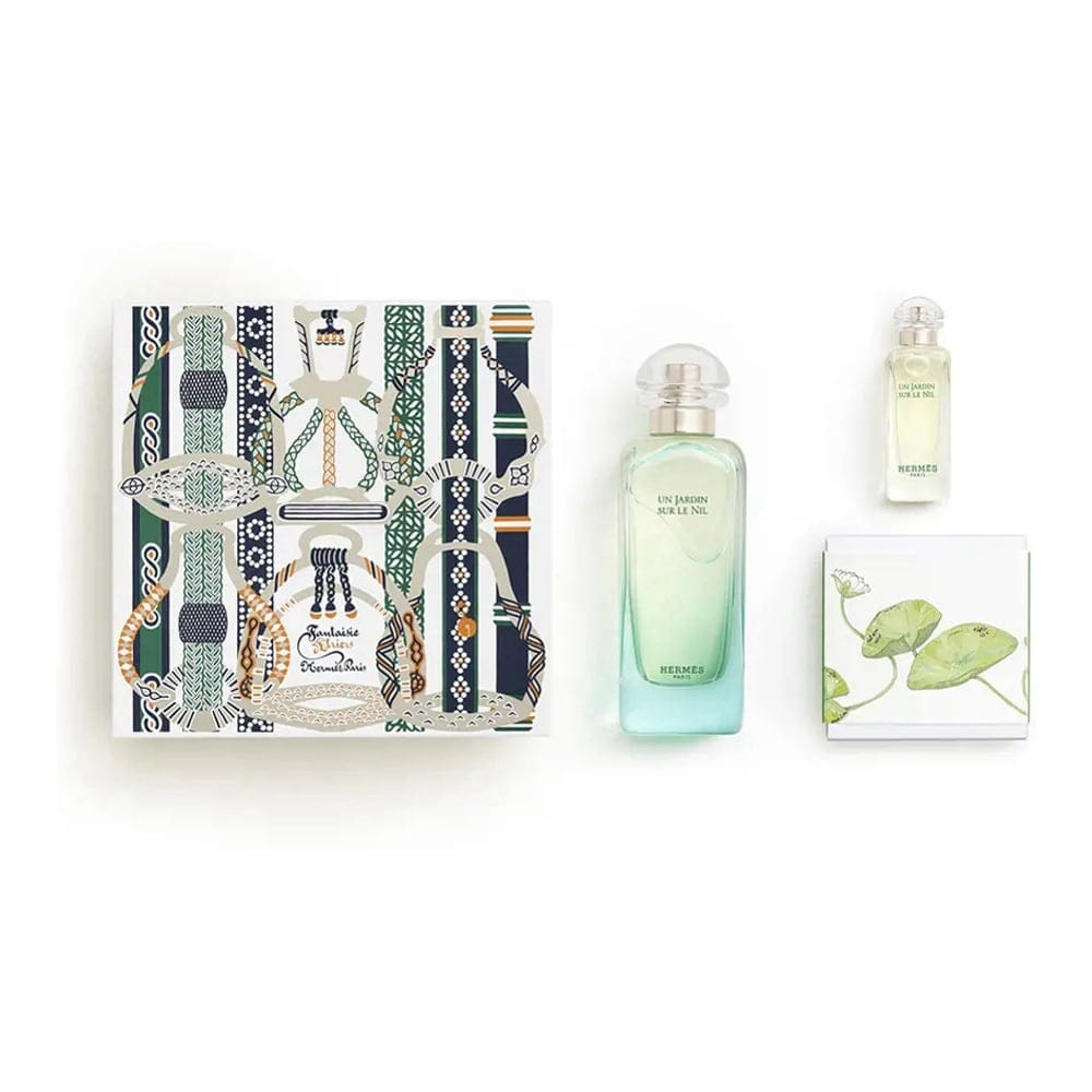 Hermès - Coffret de parfum 'Un Jardin Sur Le Nil' - 3 Pièces