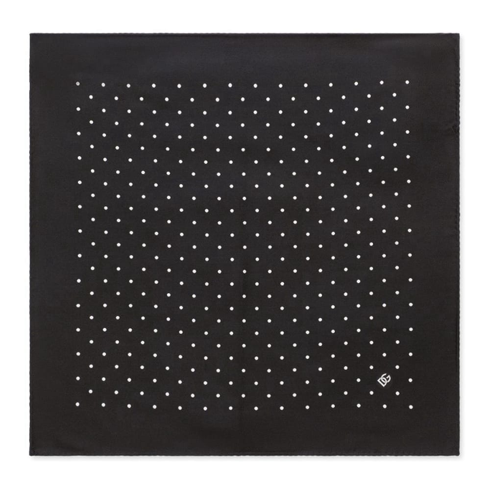 Dolce&gabbana - Foulard en soie 'Polka Dot-Print' pour Hommes
