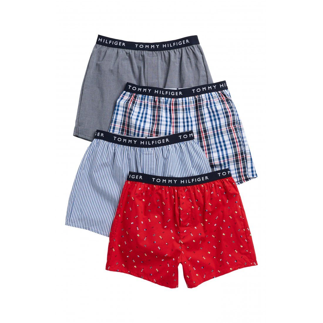 Tommy hilfiger - Boxer 'Assorted Cotton' pour Hommes - 4 Pièces