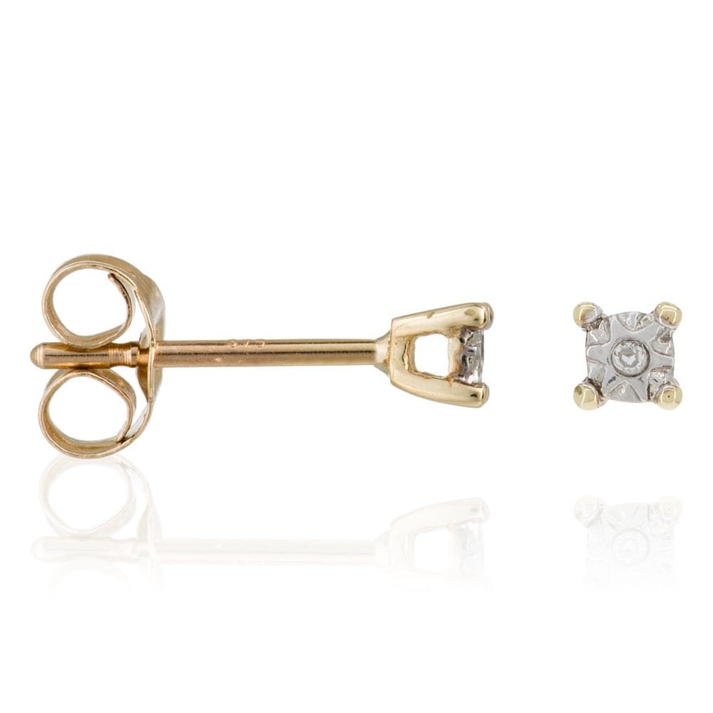 Comptoir du diamant - Boucles d'oreilles 'Petites Puces' pour Femmes