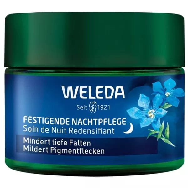 Weleda - Crème de Nuit Redensifiante Gentiane Bleue & Edelweiss - 40 ml
