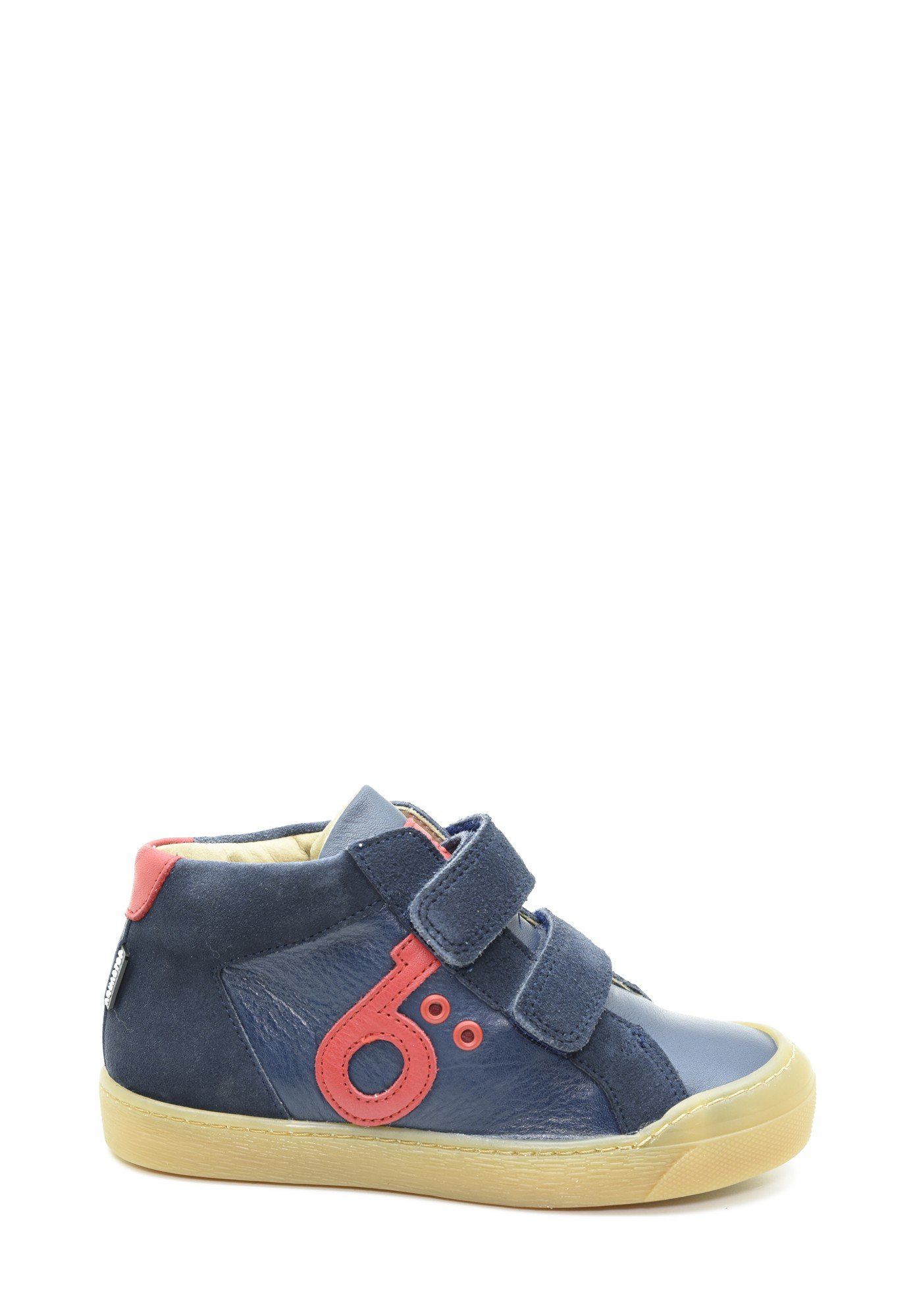 Benjie - Rapperswil velcro TEX Enfant Bleu Rouge