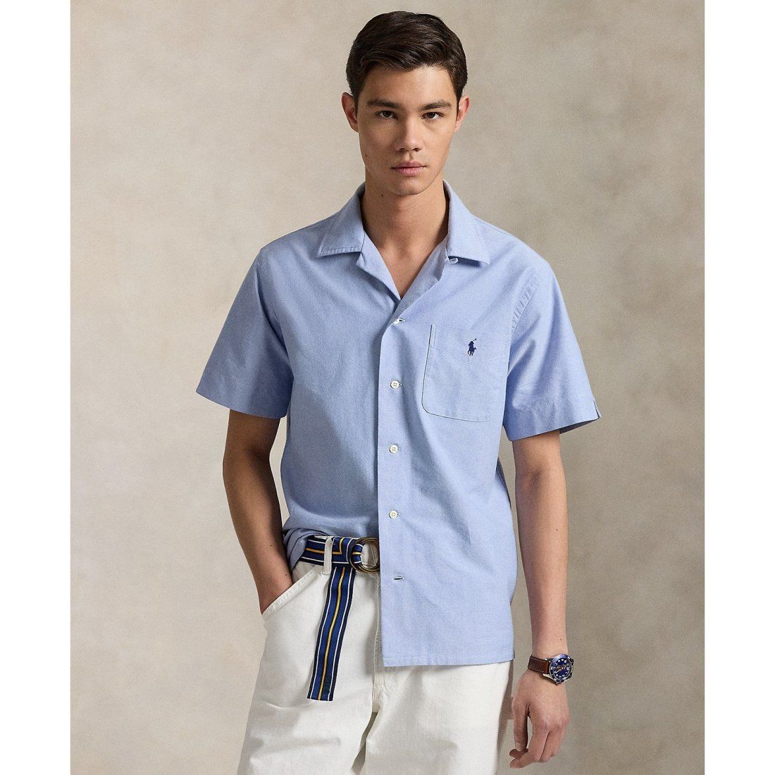 Polo ralph lauren - "Chemise à manches courtes 'Classic-Fit Oxford Camp' pour Hommes"