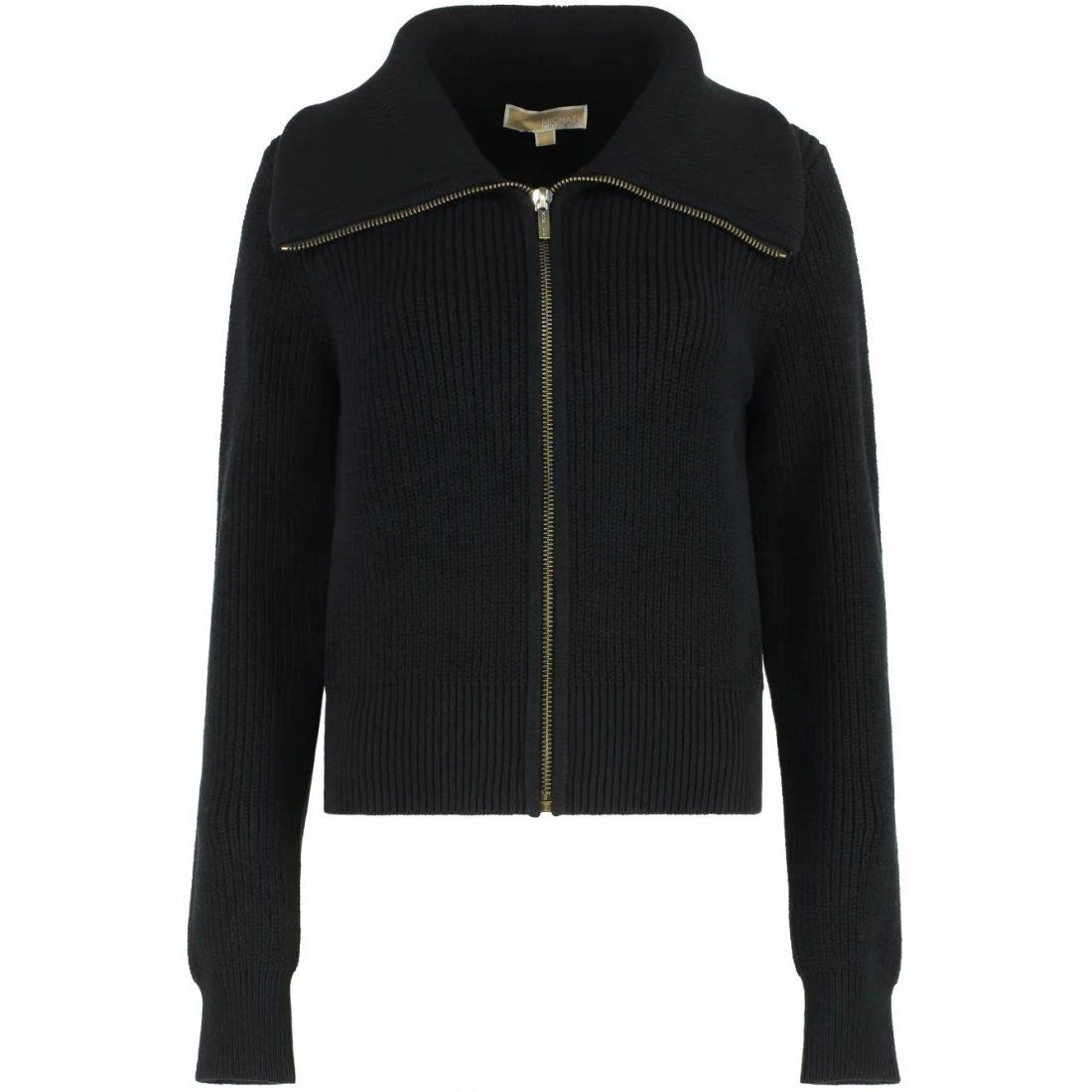Michael michael kors - Cardigan 'Ribbed-Knit Zipped' pour Femmes