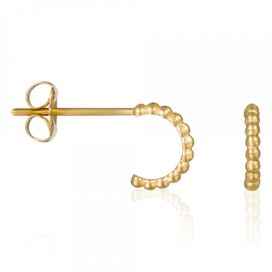 By colette - Boucles d'oreilles 'Demi Cercle' pour Femmes