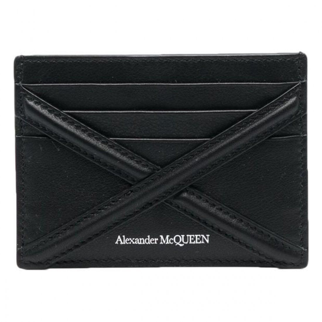 Alexander McQueen - Porte-carte 'The Harness' pour Hommes