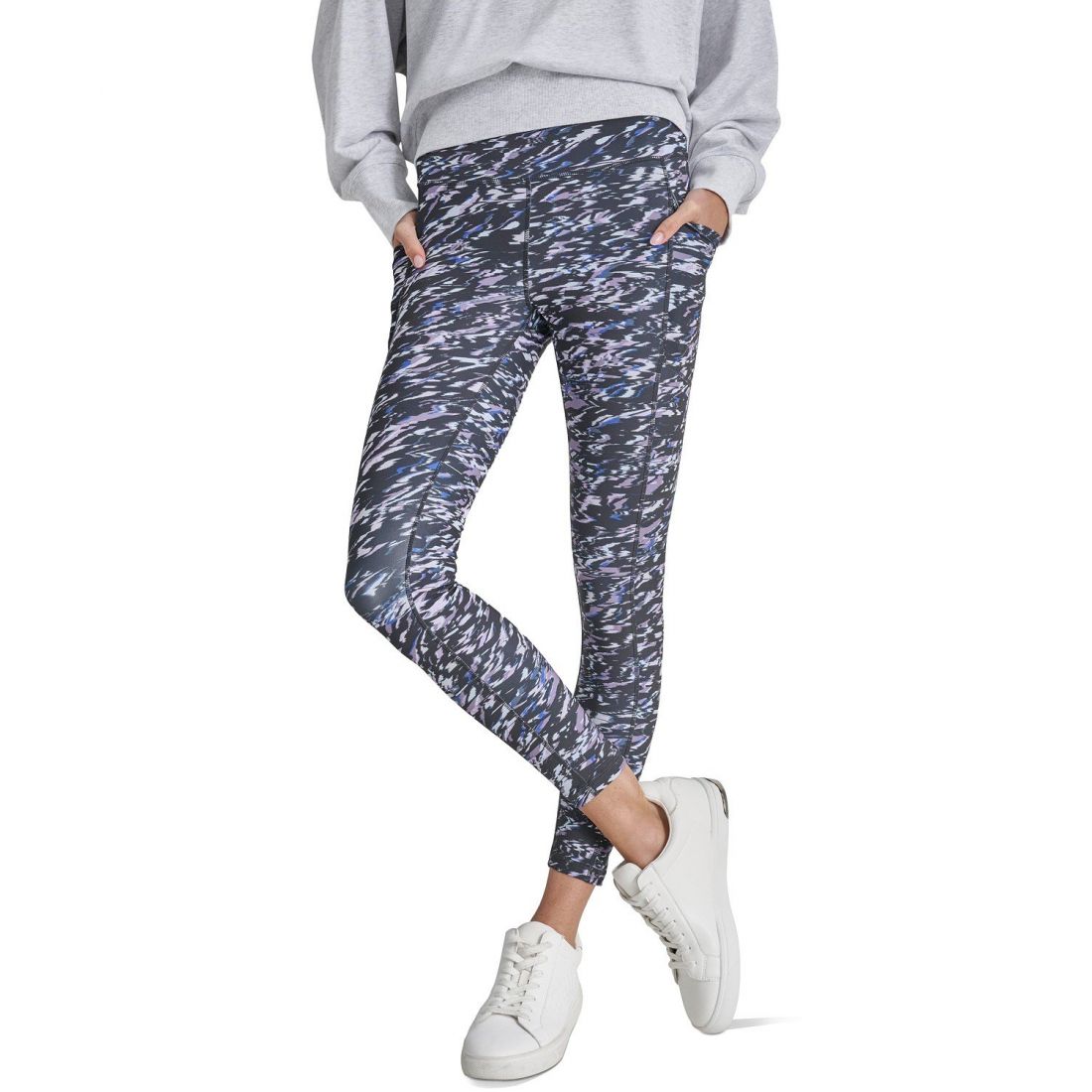 Dkny - Leggings 'High-Rise Printed' pour Femmes