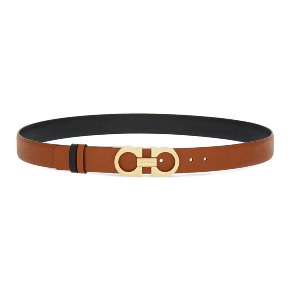 Ferragamo - Ceinture 'Gancini Reversible' pour Femmes