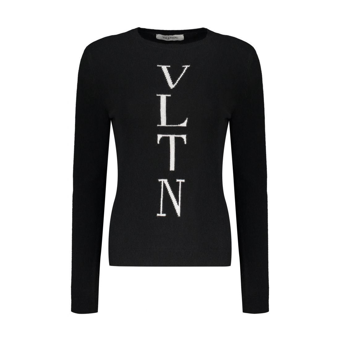 Valentino garavani - Pull 'Long Sleeve Crew-Neck' pour Femmes