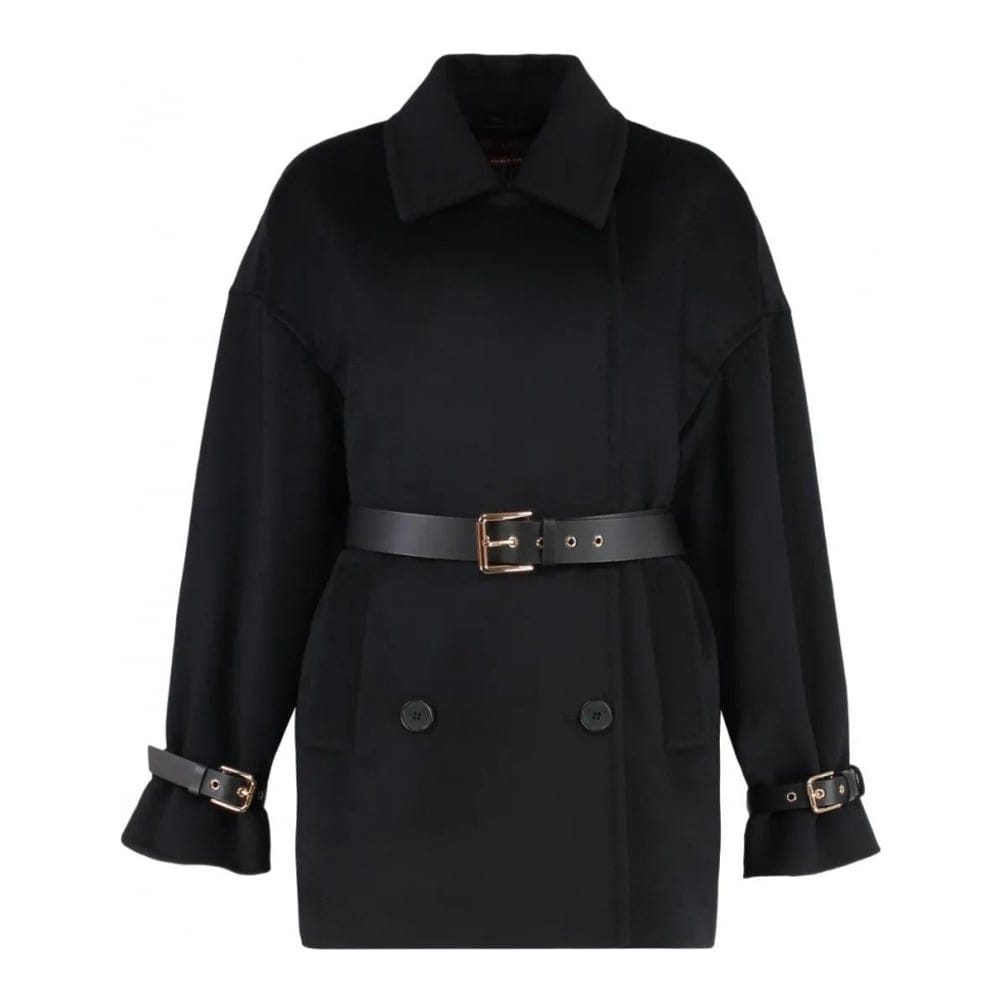 Max mara studio - Veste 'Double-Breasted Belted' pour Femmes