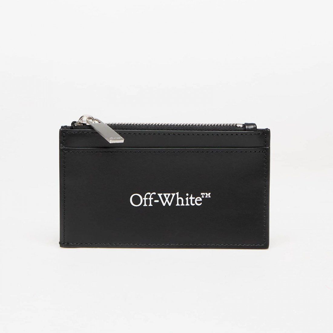 Off-white - Porte-carte 'Bookish Zipped' pour Hommes