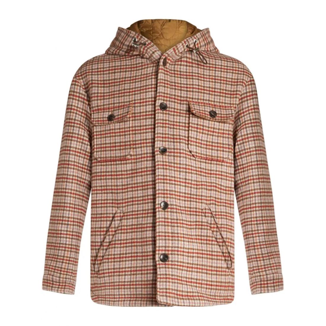 Etro - Surchemise 'Tartan-Check Hooded' pour Hommes