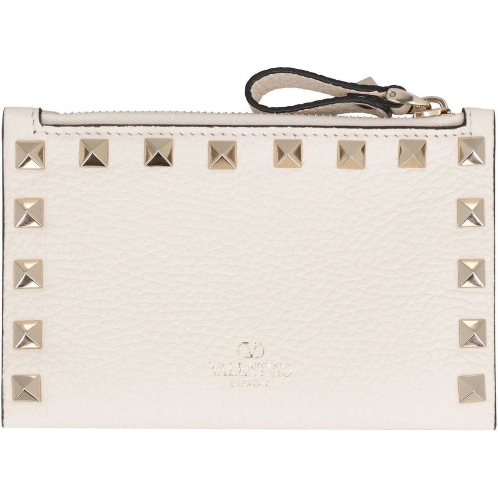 Valentino - Porte-carte 'Rockstud' pour Femmes