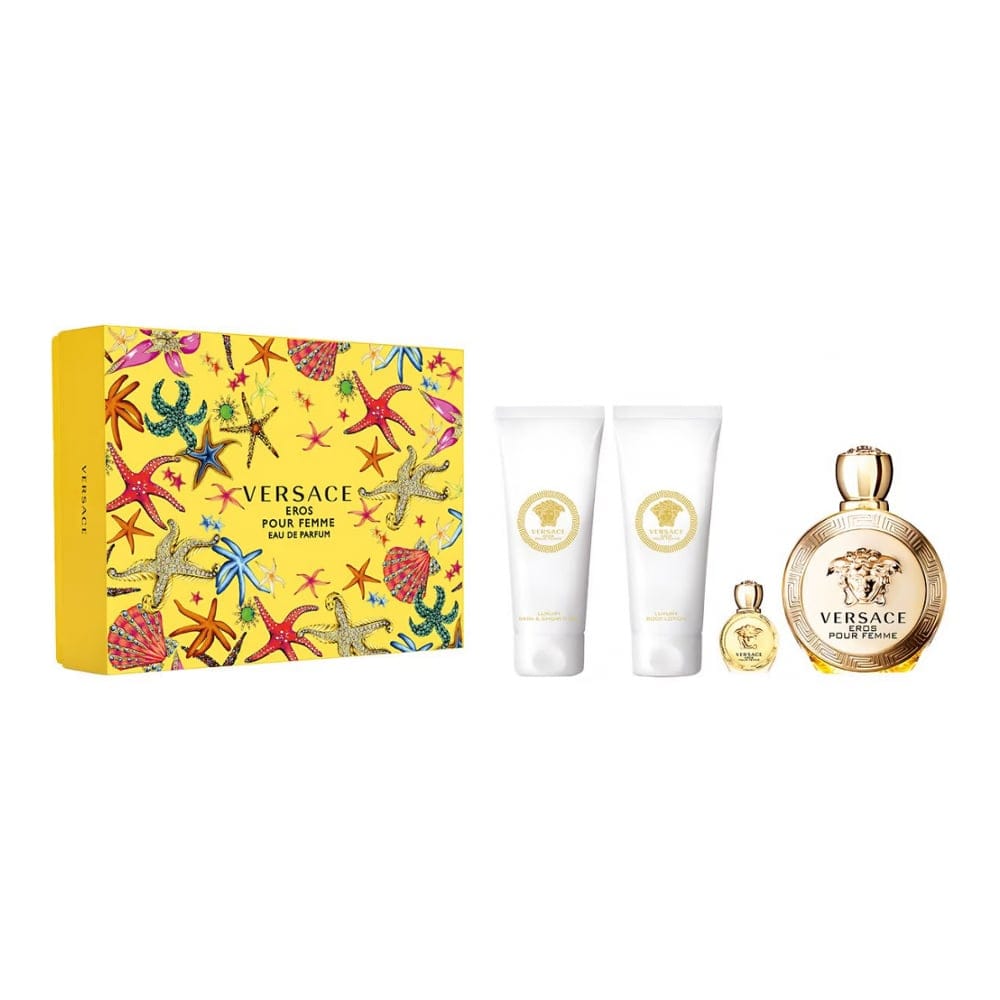 Versace - "Coffret de parfum 'Eros Pour Femme' - 4 Pièces"