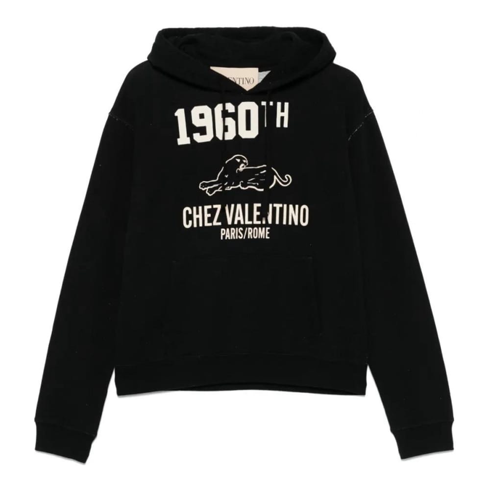 Valentino - Sweatshirt à capuche  'Logo-Print' pour Hommes