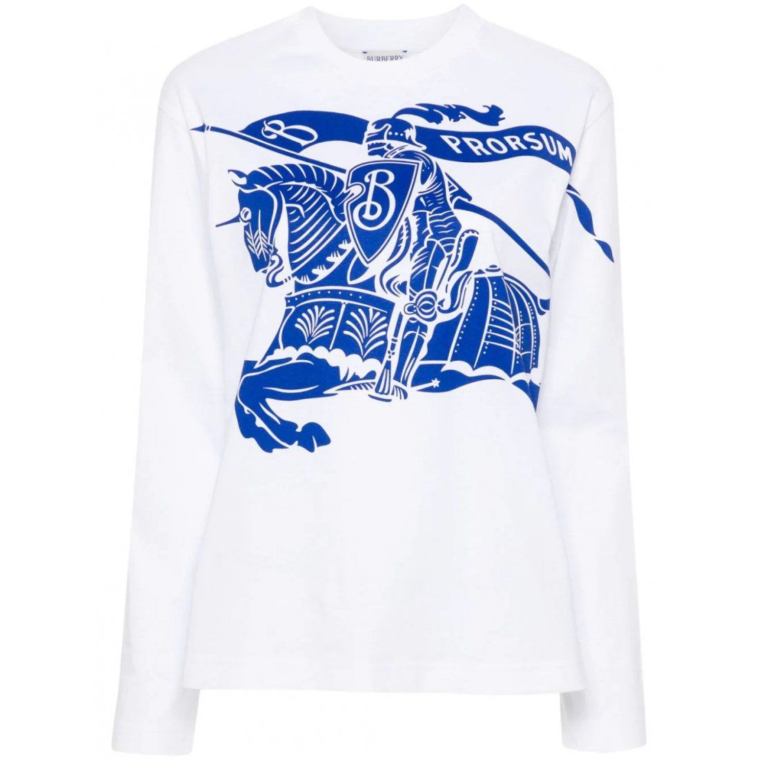 Burberry - T-Shirt manches longues 'Equestrian' pour Femmes