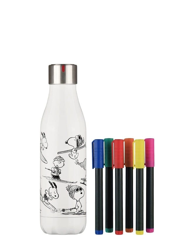 Les artistes paris - A-4379-Bouteille isotherme Creative Color Set Snoopy 500ml