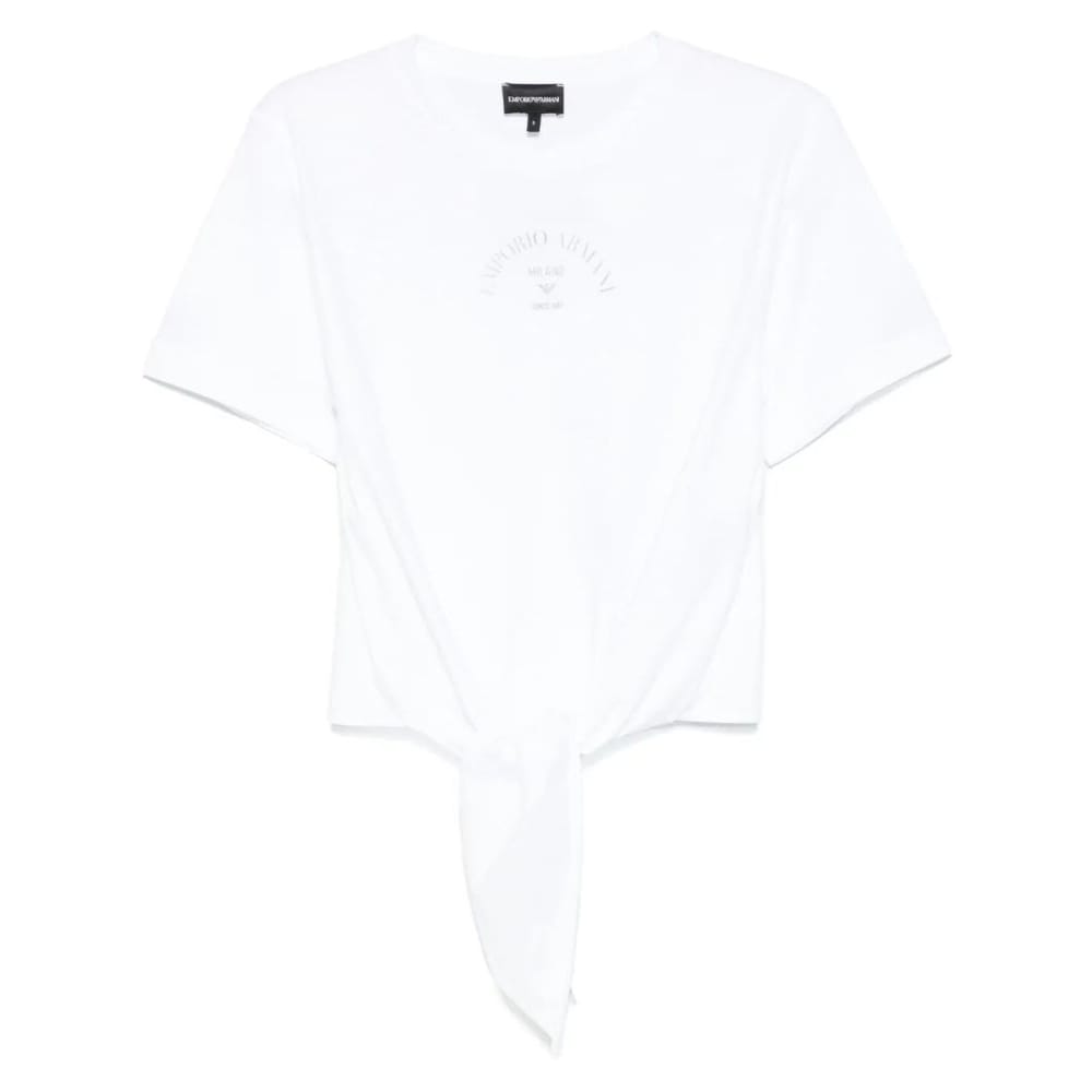Emporio armani - T-shirt 'Logo-Print' pour Femmes