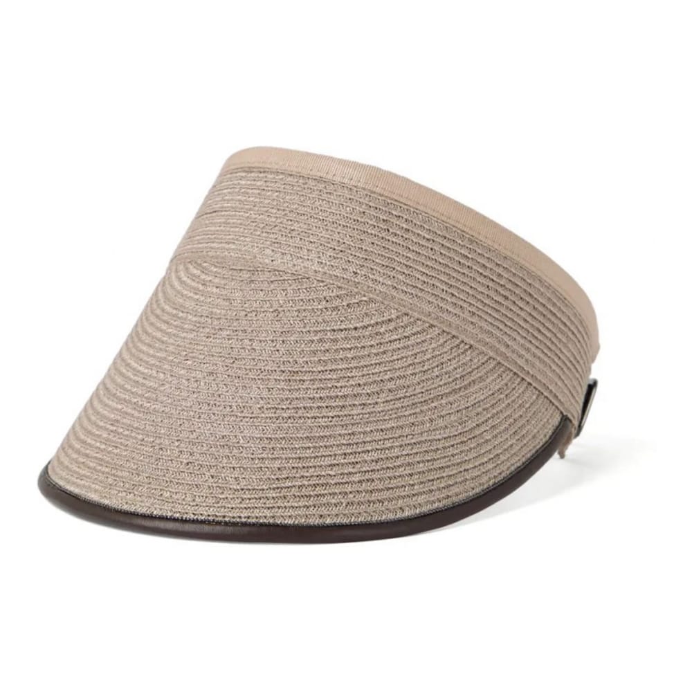 Brunello cucinelli - Visière 'Woven' pour Femmes