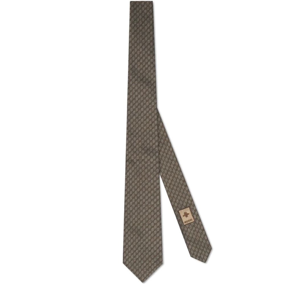 Gucci - Cravate 'Interlocking G' pour Hommes
