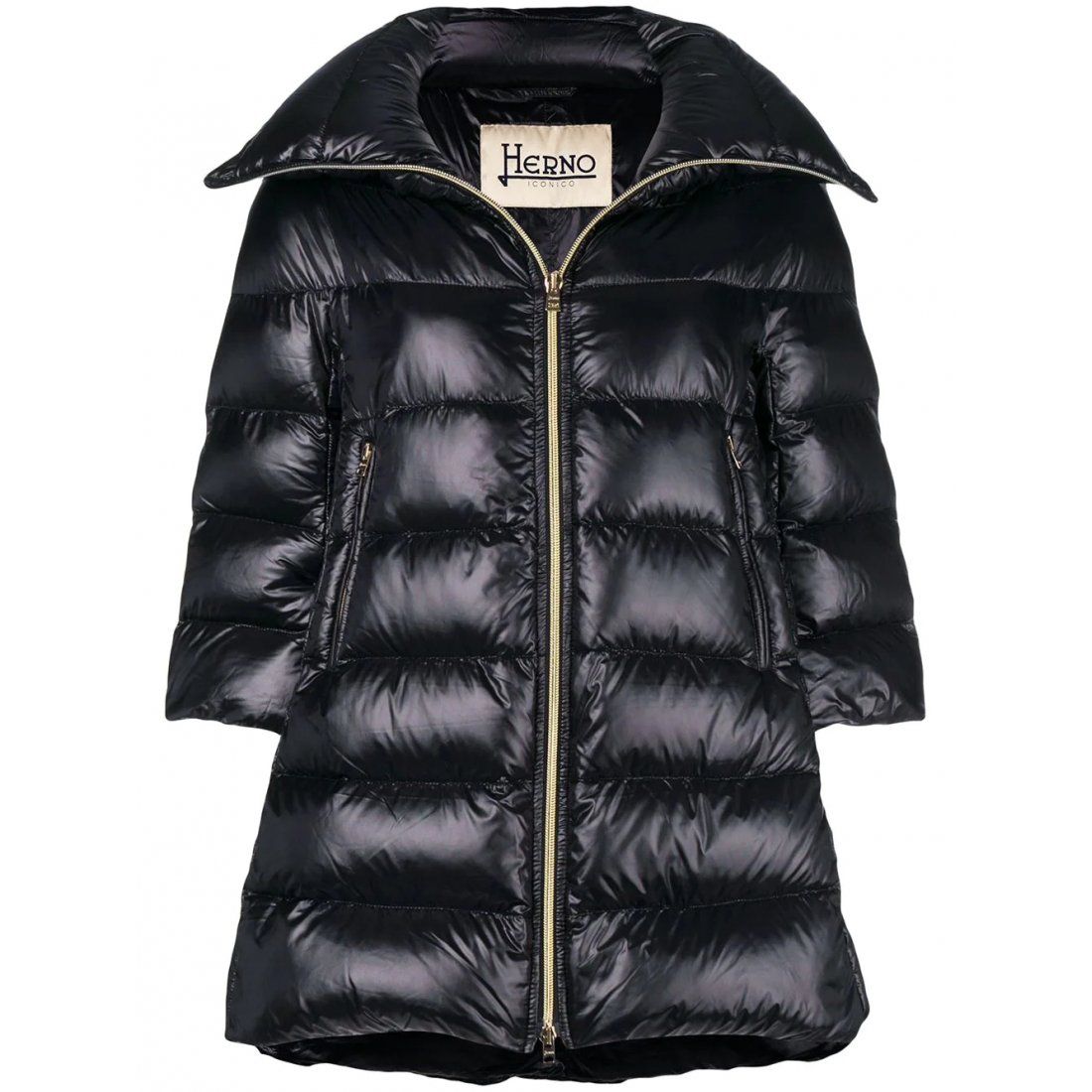 Herno - Manteau matelassé 'Front Zipped' pour Femmes
