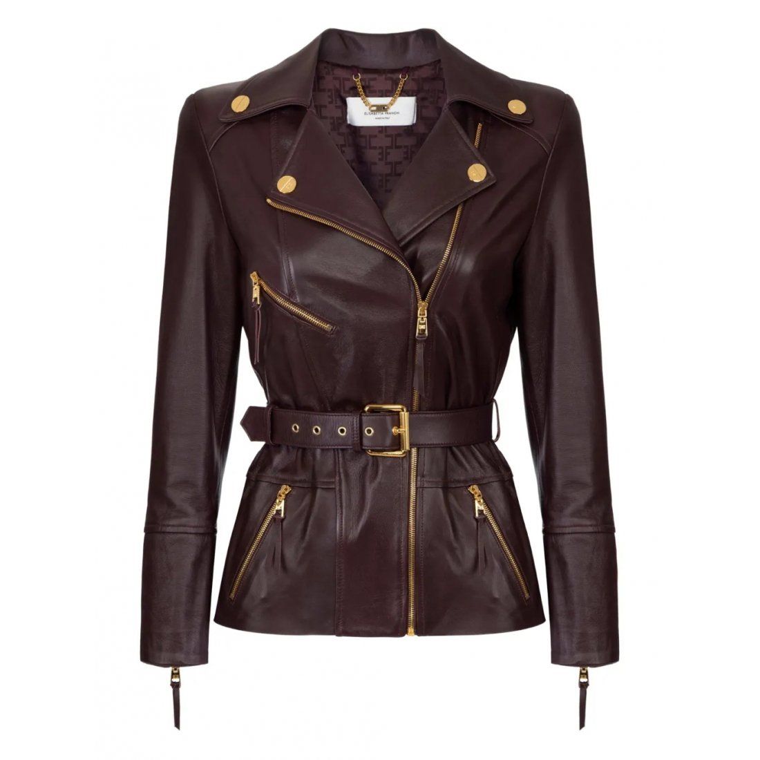 Elisabetta franchi - Perfecto 'Belted' pour Femmes