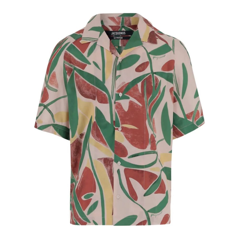 Jacquemus - Chemise 'Abstract-Print' pour Hommes