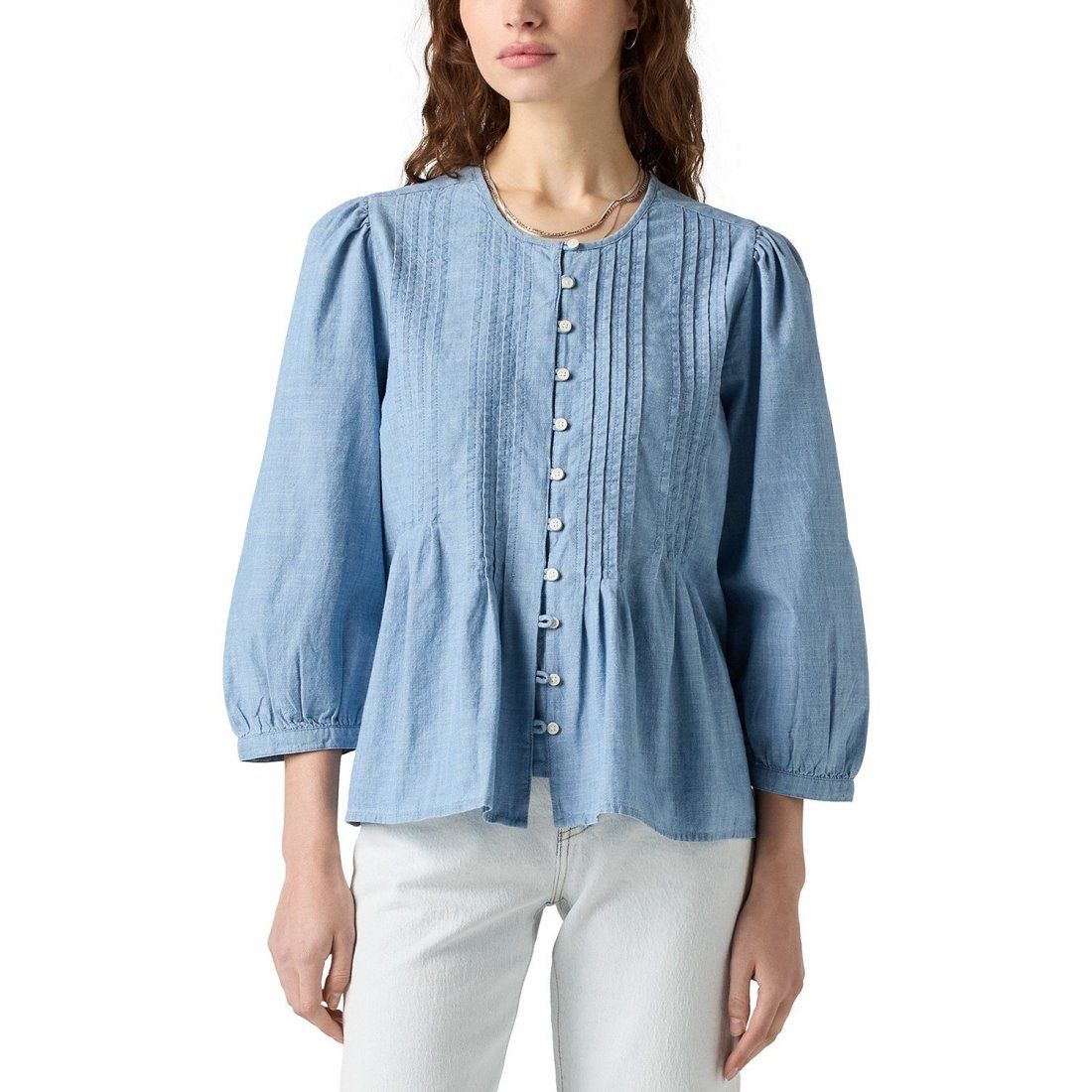 Levi's - "Blouse à manches longues 'Levis® 3/4-Sleeve Button-Front' pour Femmes"