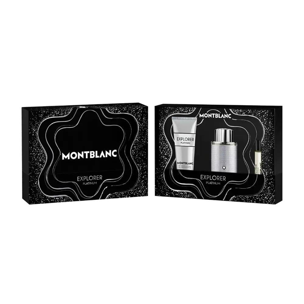 Montblanc - Coffret de parfum 'Explorer Platinum' - 3 Pièces