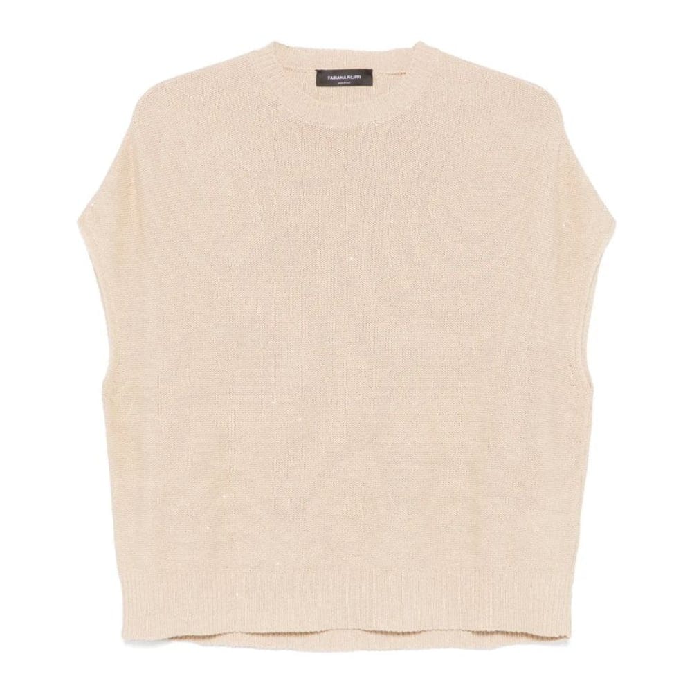 Fabiana filippi - Haut sans manches 'Fine-Knit' pour Femmes
