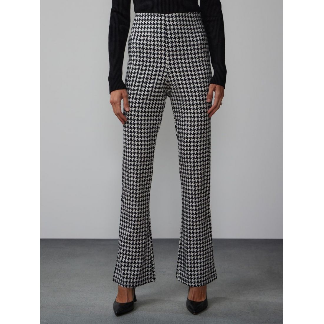 New York & Company - Pantalon 'Plaid Bootcut' pour Femmes