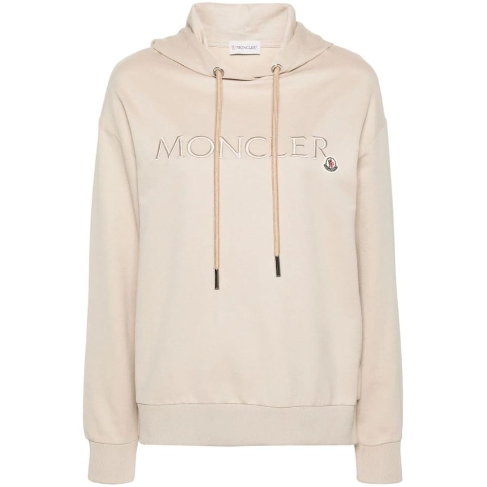 Moncler - Sweatshirt à capuche  'Logo-Embroidered' pour Femmes