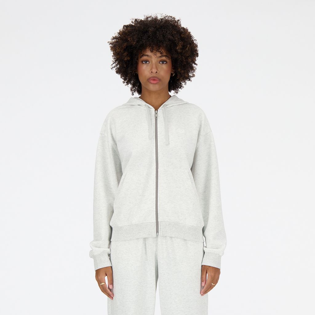 New balance - W New Balance French Terry Full Zip Hoodie
