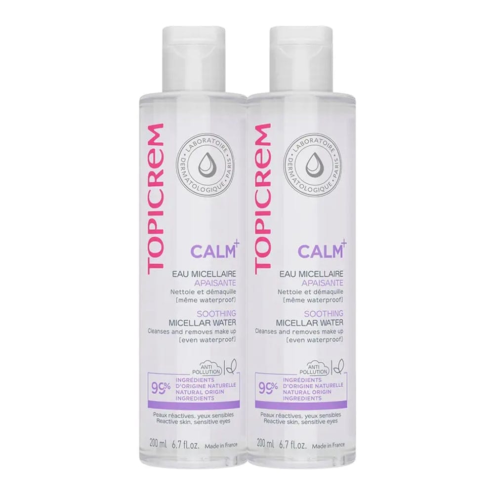 Topicrem - Eau micellaire 'CALM+ Soothing' - 200 ml, 2 Pièces
