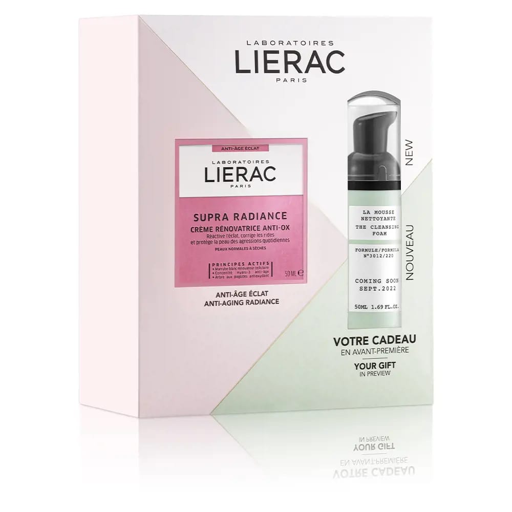 Lierac - Coffret de soins du visage 'Supra Radiance Anti-Ox Renewal' - 50 ml, 2 Pièces