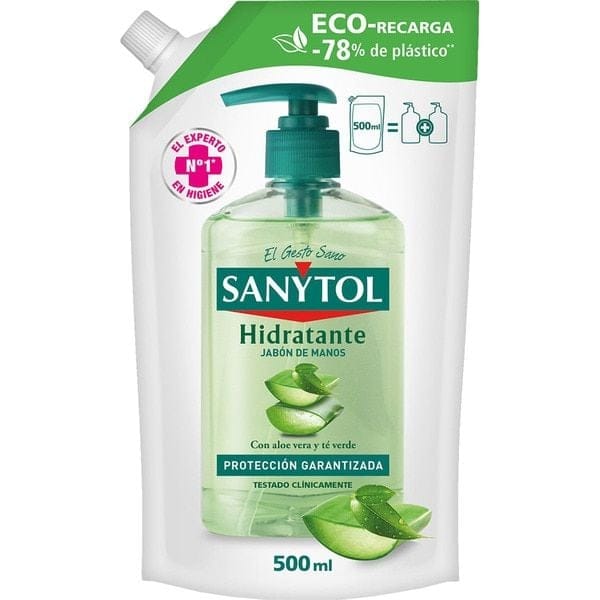 Sanytol - Savon hydratant 'Replacement Antibacterial' - 500 ml