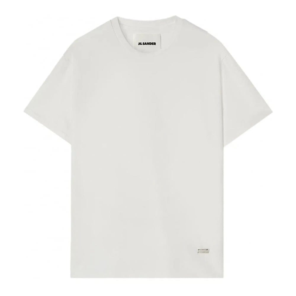 Jil sander - T-shirt 'Logo-Plaque' pour Hommes