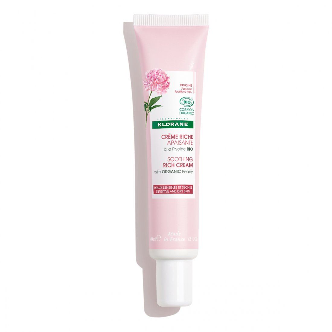 Klorane - Crème apaisante et riche à la Pivoine BIO - 40 ml