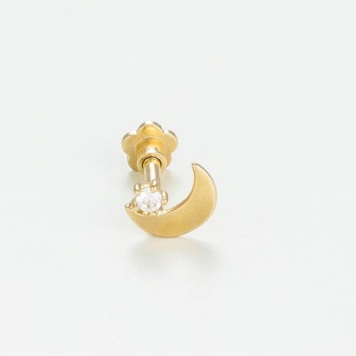 By colette - Piercing 'Lune Dorée' pour Femmes