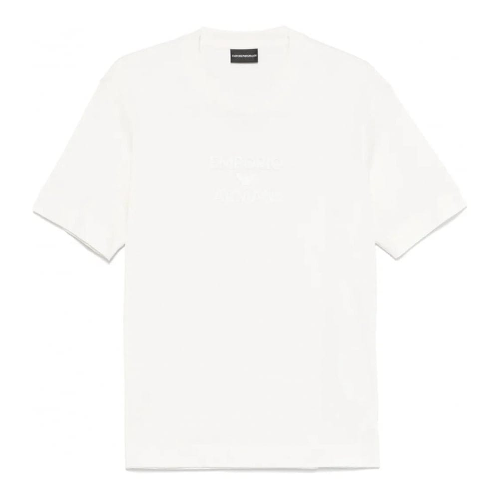 Emporio armani - T-shirt 'Rubberised-Logo' pour Hommes