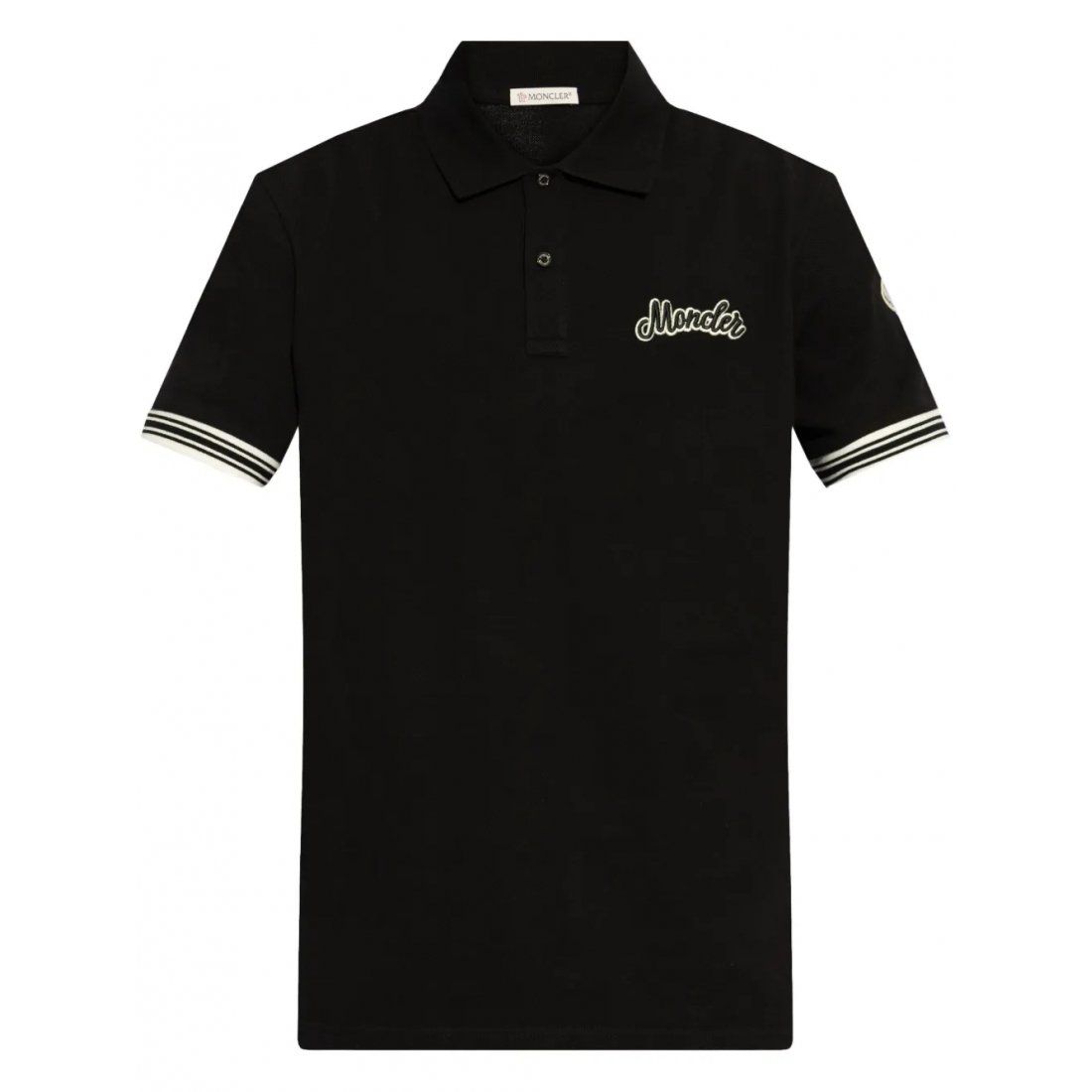 Moncler - Polo 'Logo-Embroidered' pour Hommes