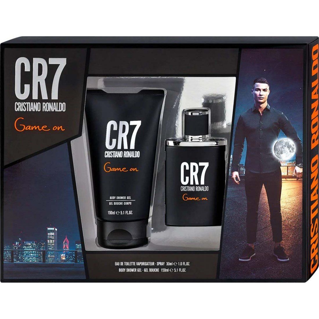 Cristiano ronaldo - Coffret de parfum 'CR7 Game On' - 2 Pièces