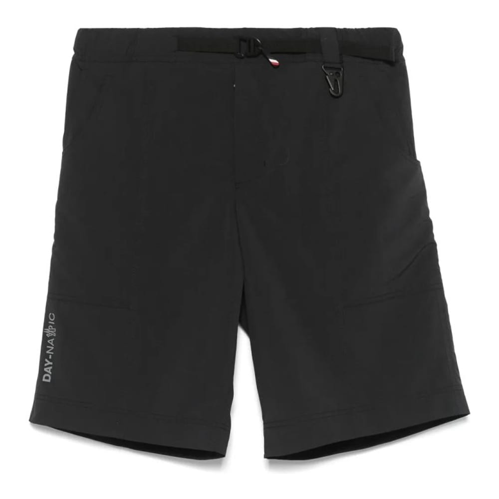 Moncler grenoble - Short 'Raised-Logo' pour Hommes