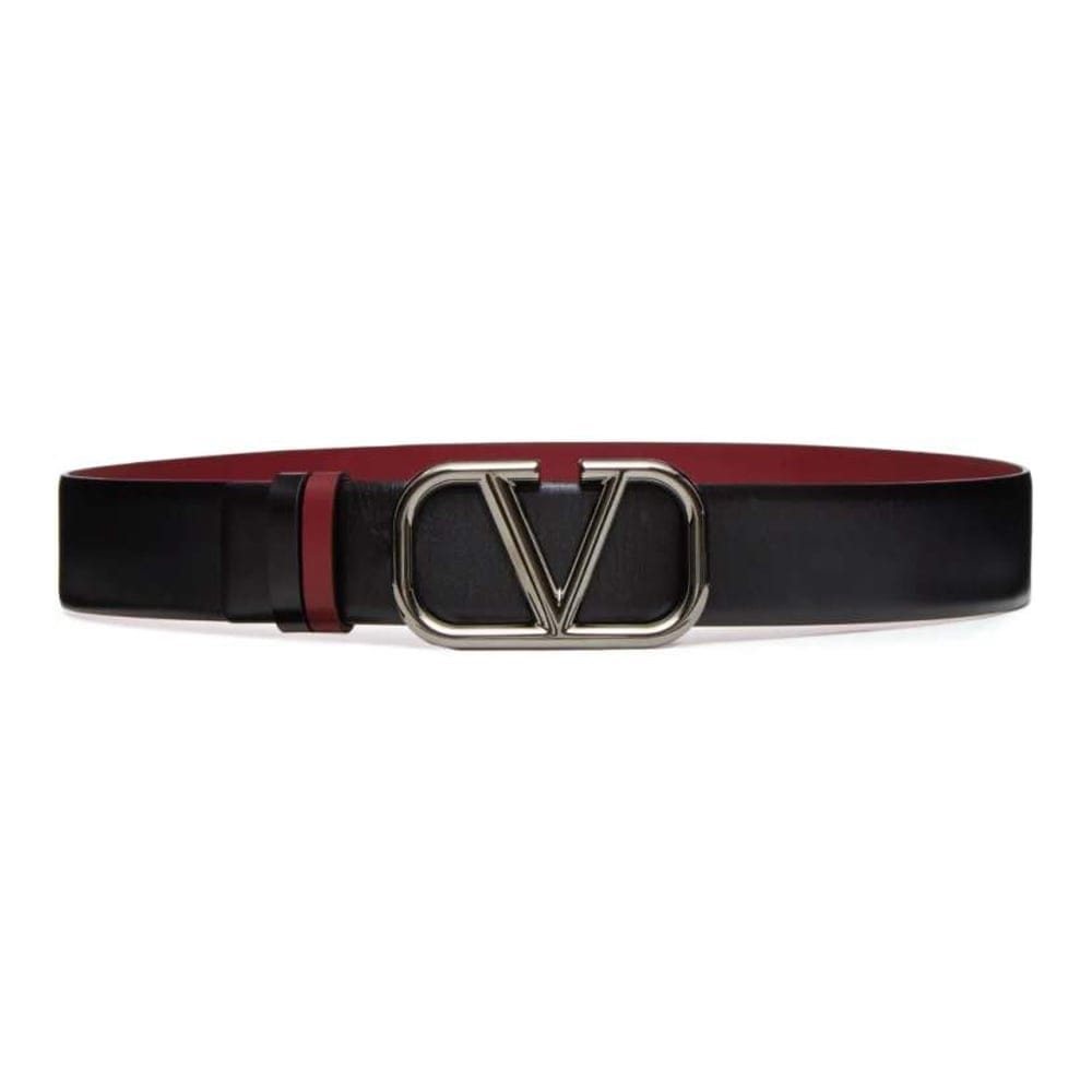 Valentino garavani - Ceinture 'V-Logo Reversible' pour Hommes