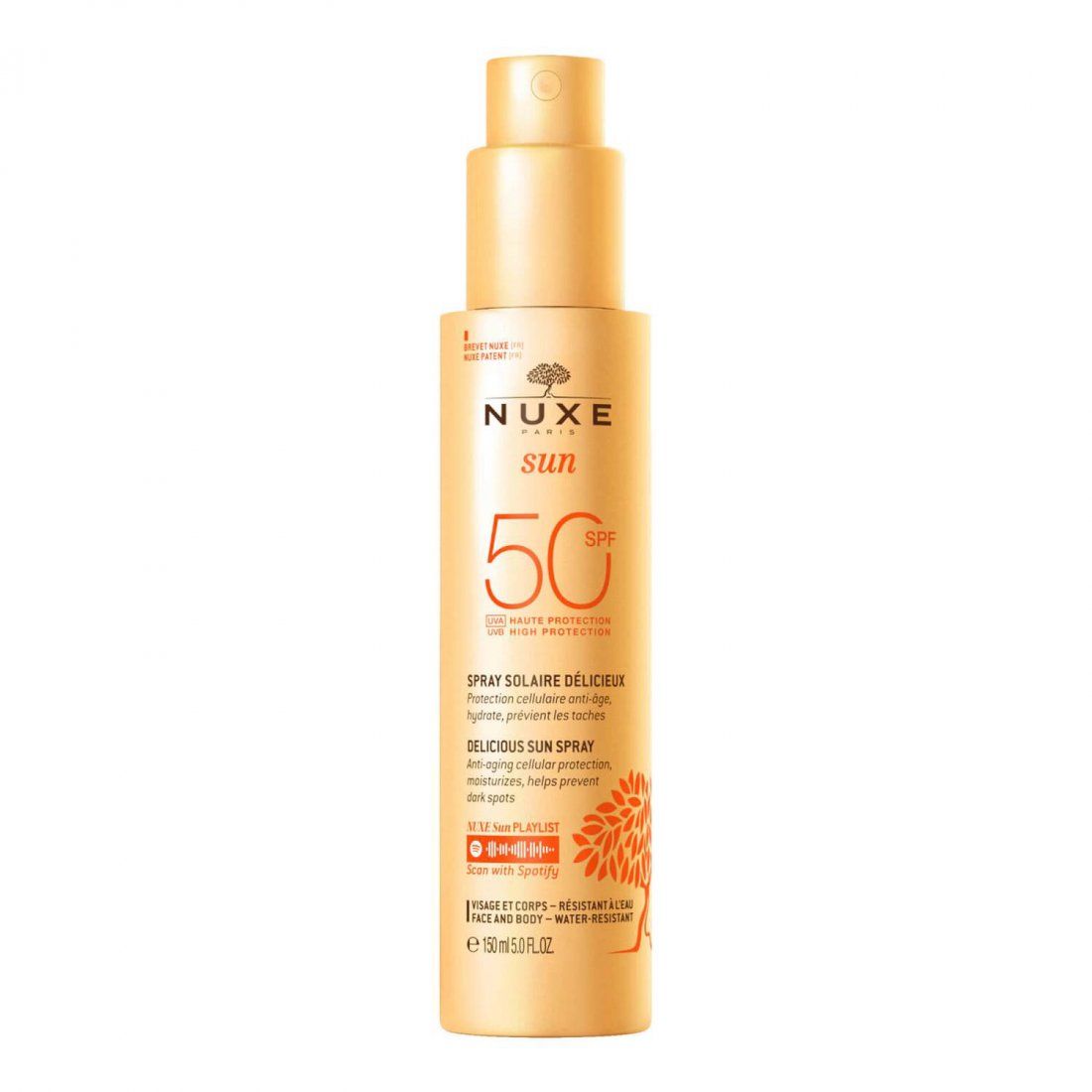 Nuxe - Sun Spray Solaire Délicieux Haute Protection SPF50 - 150 ml